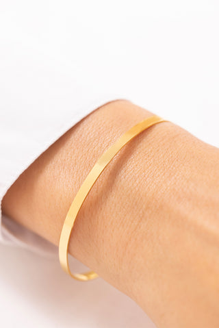 Golden Minimal 14 Ayar Ajda Bilezik