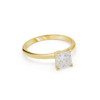 1.00 Ct Princess Lab Grown Pırlanta Yüzük