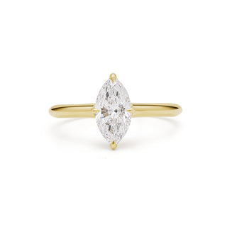 1.00 Ct Marquise Lab Grown Pırlanta Yüzük