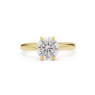 1.00 Ct Round Lab Grown Pırlanta Yüzük
