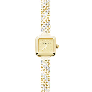 Vintage Kare Kadranlı 14 Ayar Kadın Altın Saat