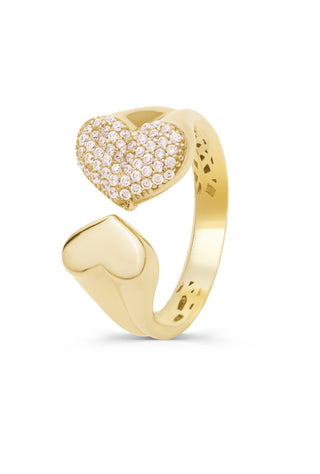 Genola Kalpli Taşlı 14 Ayar Altın Yüzük