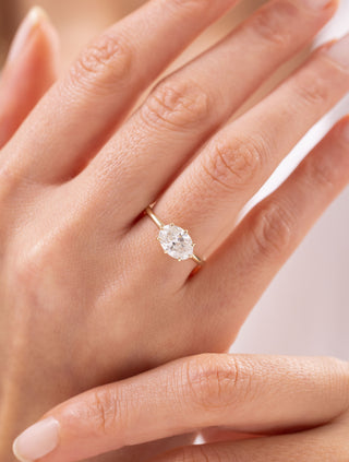 1.82 Ct Marquise Lab Grown Pırlanta Yüzük