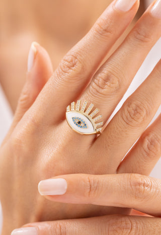 Taşlı Göz Yüzük