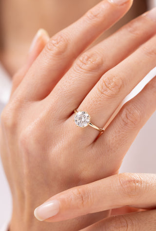 2.00 Ct Round Lab Grown Pırlanta Yüzük