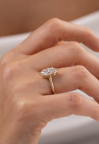 2.00 Ct Marquise Lab Grown Pırlanta Yüzük