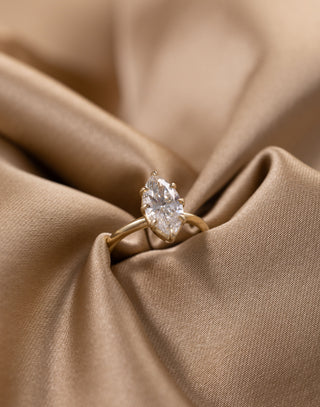 2.00 Ct Marquise Lab Grown Pırlanta Yüzük