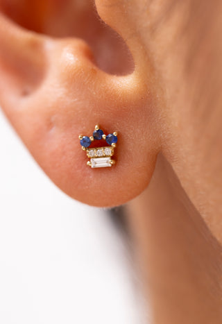 Mist Tethys Pırlanta Küpe