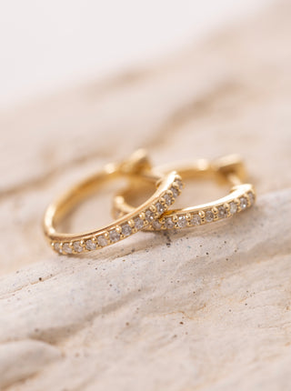 Mist İnfinite Sparkle Pırlanta Halka Küpe