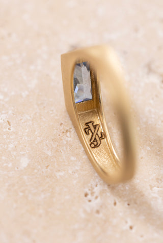 Aqua Şövalye 14 Ayar Altın Yüzük