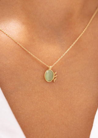 Gaia's Embrace 14 Ayar Altın Kolye