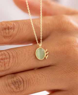 Gaia's Embrace 14 Ayar Altın Kolye