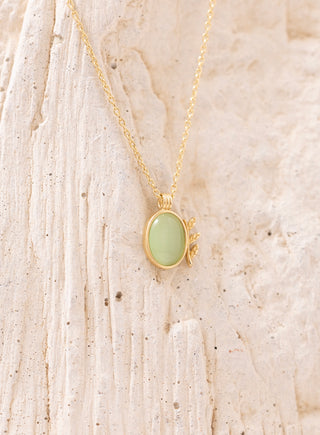 Gaia's Embrace 14 Ayar Altın Kolye