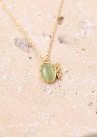 Gaia's Embrace 14 Ayar Altın Kolye