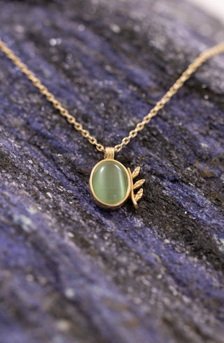 Gaia's Embrace 14 Ayar Altın Kolye