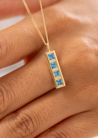 Aqua Obelisk 14 Ayar Altın Kolye