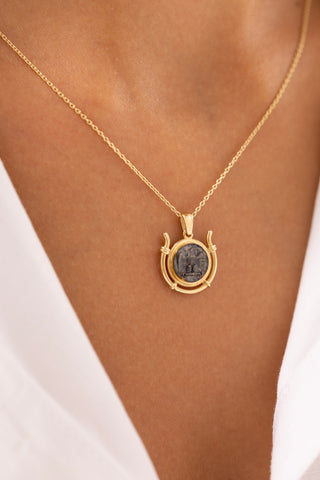 Wings of Time 14 Ayar Altın Kolye