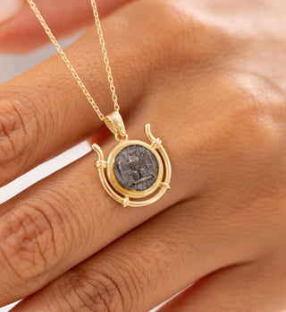 Wings of Time 14 Ayar Altın Kolye