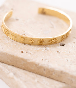 Cleo 14 Ayar Altın Kelepçe