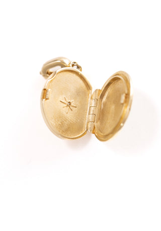 Mist Matt Locked Pırlanta Charm Kolye Ucu