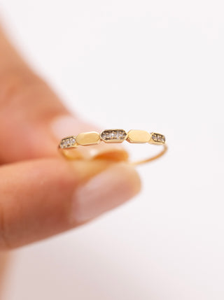 Mist Penu 14 Ayar Altın Pırlanta Yüzük