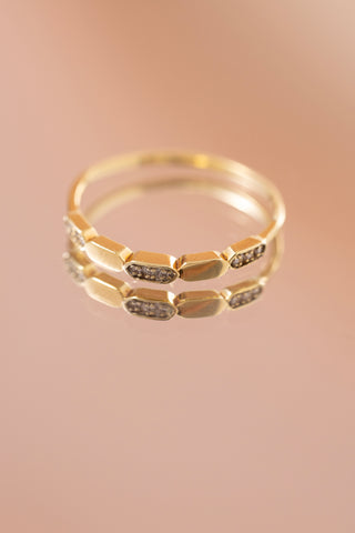 Mist Penu 14 Ayar Altın Pırlanta Yüzük