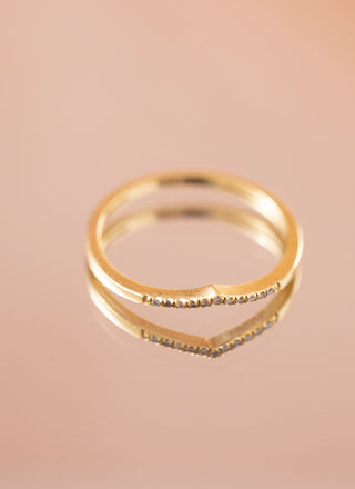 Mist Loga Pırlanta Yüzük