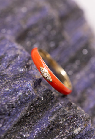 Mist Ajvar Pırlanta Yüzük