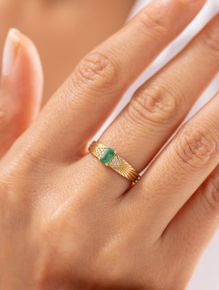 Mist Ember Pırlanta Yüzük