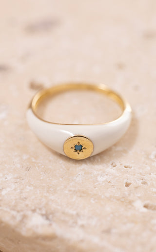 Mist Arctic Serenity 14 Ayar Altın Yüzük