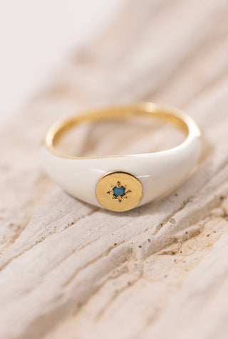 Mist Arctic Serenity 14 Ayar Altın Yüzük