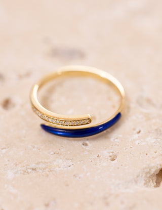 Mist Deep Blue Pırlanta Yüzük