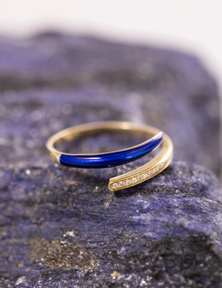 Mist Deep Blue Pırlanta Yüzük