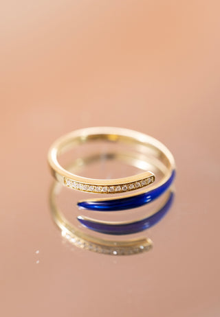 Mist Deep Blue Pırlanta Yüzük