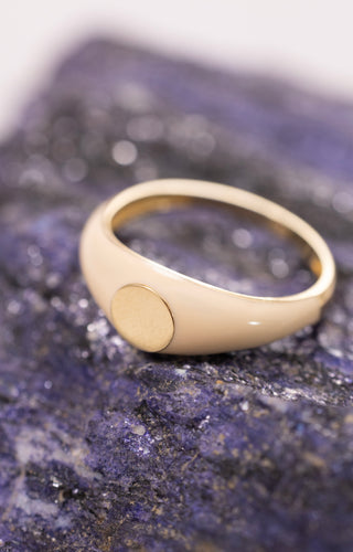 Mist Creamy Elegance 14 Ayar Altın Yüzük