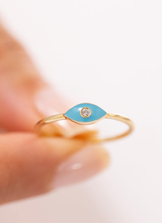 Mist Artia Blue Eye Pırlanta Yüzük