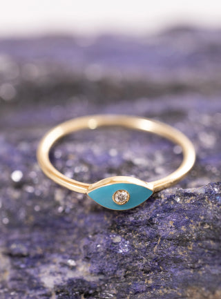 Mist Artia Blue Eye Pırlanta Yüzük