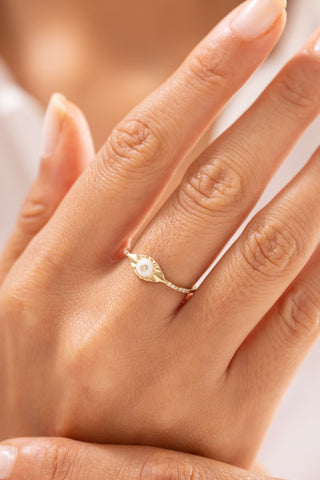 Mist Trix Eye Pırlanta Yüzük