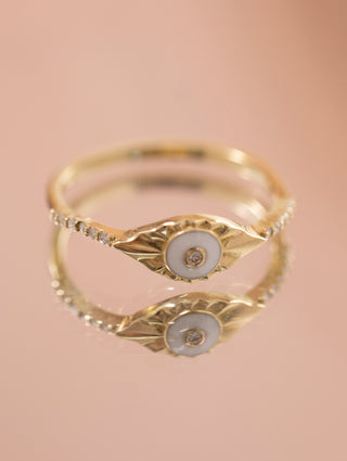 Mist Trix Eye Pırlanta Yüzük