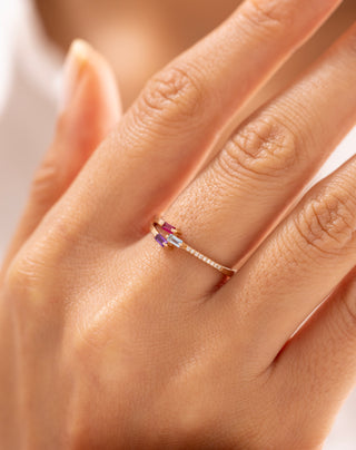 Mist Claw Baget Pırlanta Yüzük