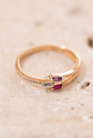 Mist Claw Baget Pırlanta Yüzük