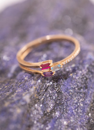 Mist Claw Baget Pırlanta Yüzük