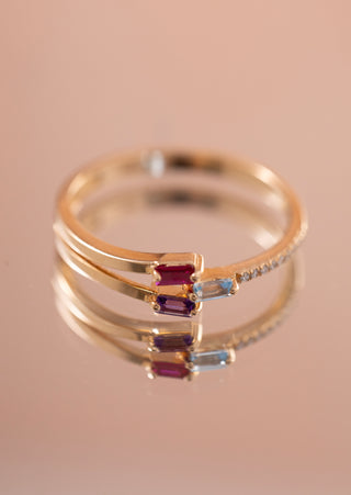 Mist Claw Baget Pırlanta Yüzük