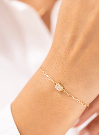 Mist Baget Taşlı Pırlanta Bileklik