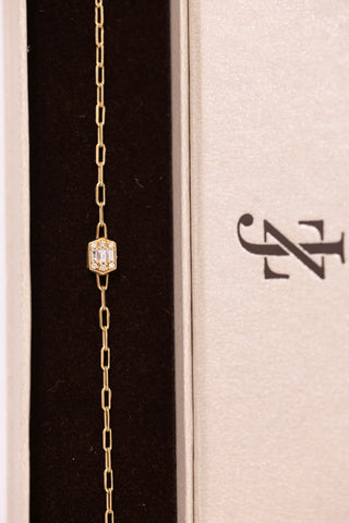 Mist Baget Taşlı Pırlanta Bileklik