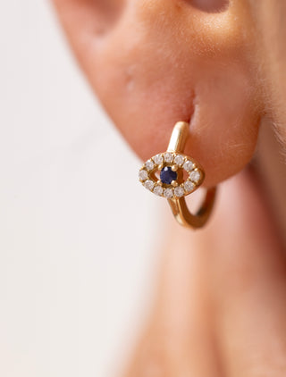 Mist Deuna Eyes Pırlanta Küpe