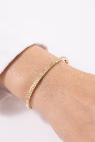 Mist Myshine Pırlanta Bangle 14 Ayar Altın Bileklik