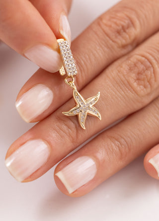 Deniz Yıldızı Sallantılı 9Mm Bileklik Charm