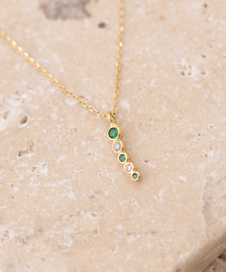 Stone Traces 14 Ayar Altın Kolye