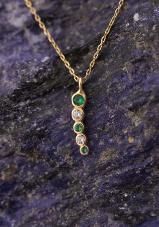 Stone Traces 14 Ayar Altın Kolye